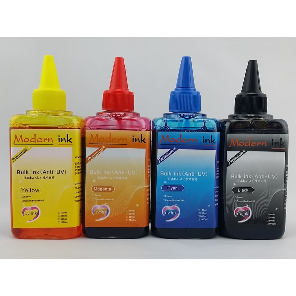 หมึกเติมสำหรับ Brother ยี่ห้อ Modernink ขนาด 100 ml รูปที่ 1