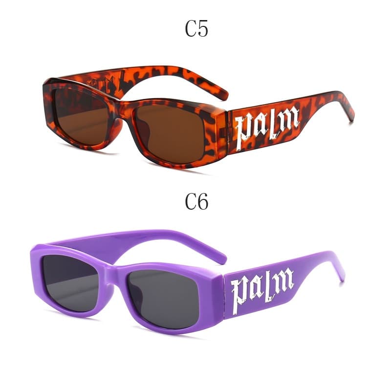 COD แว่นตากันแดดแฟชั่น กรอบสีม่วง ขนาดเล็ก สไตล์ฮิปฮอป สําหรับผู้หญิง รูปที่ 8