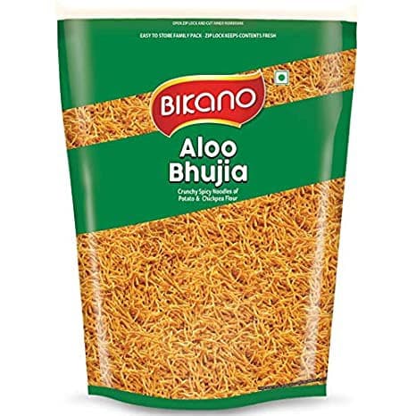Bikano Aloo Bhujia ขนม มันฝรั่งเส้นทอดกรอบ 400 กรัม รูปที่ 1