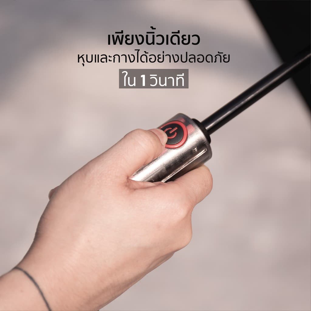 Namiko Automatic Umbrella ร่มพับอัตโนมัติ กันแดดกันฝน UPF50+ พกพาสะดวก รุ่น UVO1001 รูปที่ 3