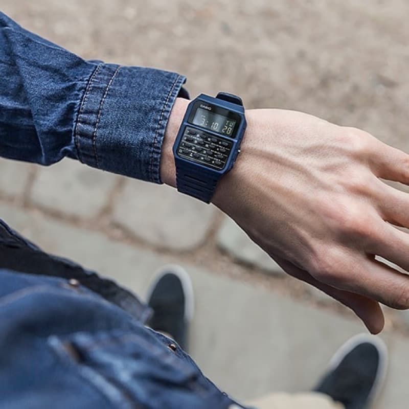 Casio รุ่น CA-53WF นาฬิกาข้อมือพร้อมเครื่องคิดเลข สไตล์วินเทจ ประกันร้าน 1 ปีเต็ม รูปที่ 7