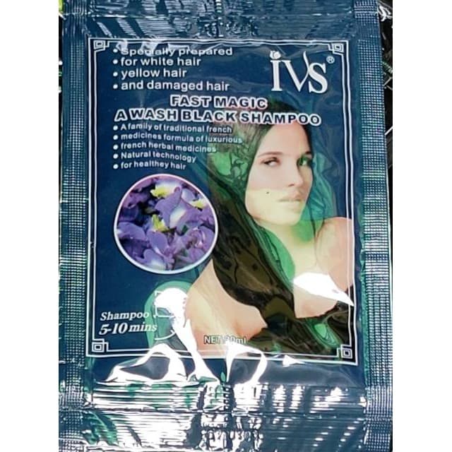 แชมพูย้อมดำ และสีต่างๆ แชมพูปิดหงอก ivs สินค้าดีมีคุณภาพ ขอลูกค้าซ้อขั้นต่ำ10ซองนะคะ รูปที่ 4