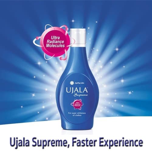 {** **} SMALL INDIA Liquid Blue Ujala Supreme 75ml ครามน้ำสกัดจากต้นคราม ออแกนิค% รูปที่ 2