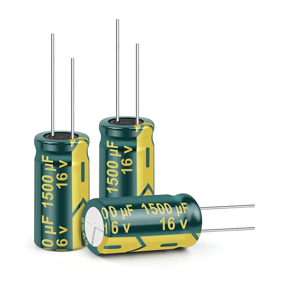 ไทย ตัวเก็บประจุ ความถี่สูง 16V 25V50V Low ESR Capacitor 100uF 220uF 330uF 470uF 1000uF 2200uF คละยี่ห้อ 105องศา เอลน่า รูปที่ 2