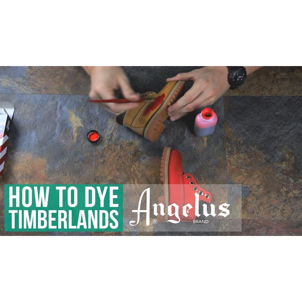 Angelus Suede Dyes สีย้อมหนังกลับ ขวดใหญ่ ขนาด 3oz usa แท้ รูปที่ 8