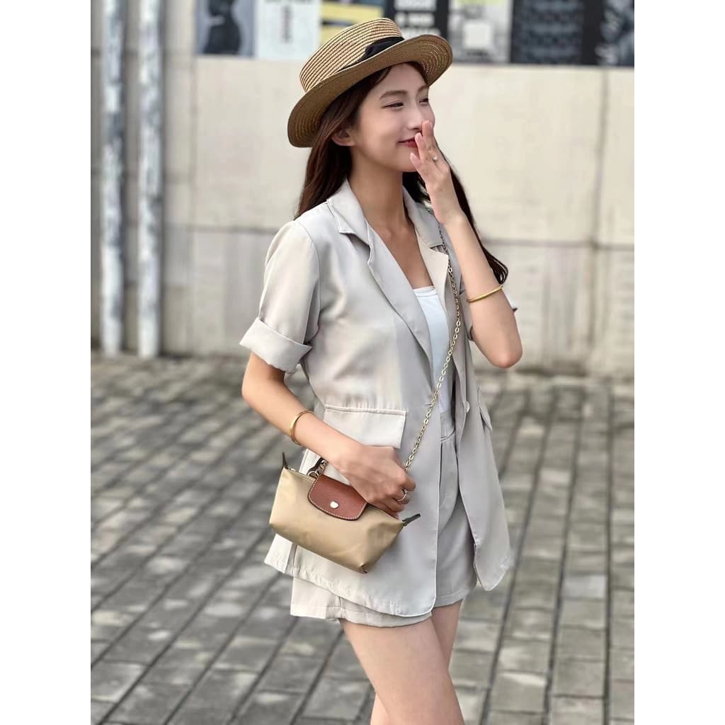 กระเป๋าแฟชั่นกระเป๋าสะพายข้างใชส์มินิสายหนัง8*6*4นิ้ว มีตัวถูกและตัวแพงมีแบบสายแยกรัดตรงสาย รูปที่ 3