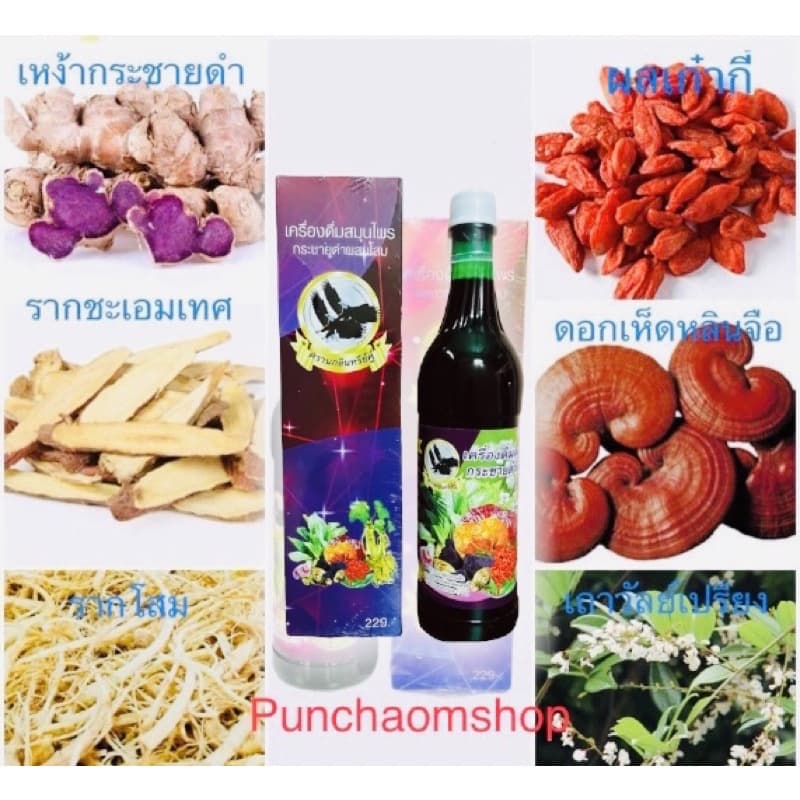 เครื่องดื่มสมุนไพรกระชายดำผสมโสมตรานกอินทรีย์คู่ ของแท้จากโรงงานผลิตมีกล่อง 1 ขวด ขนาดบรรจุ 630 มล รูปที่ 6