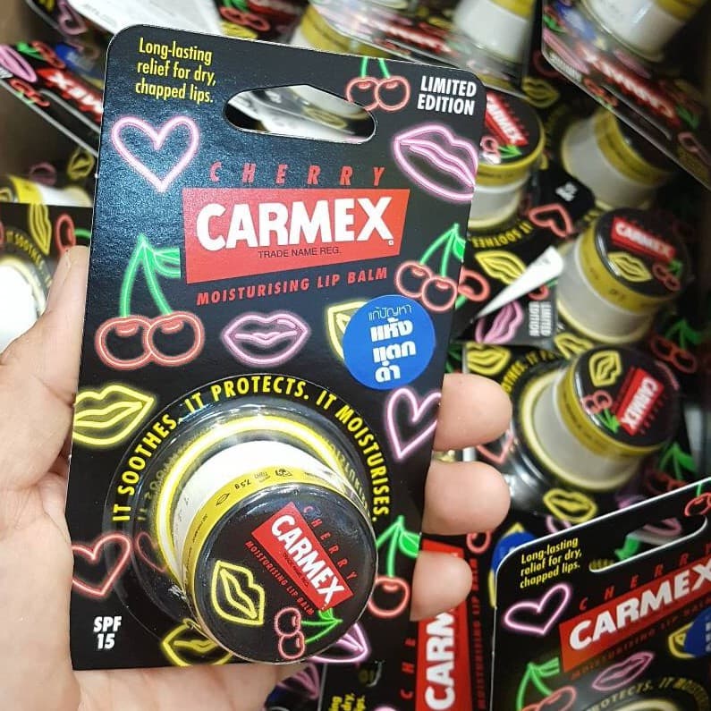 ลิปมัน,ลิปบาล์มCarmex Lip Balm ครบกลิ่น มี9แบบ/ของแท้ มีอย. EXP.30/8/2028 รูปที่ 2