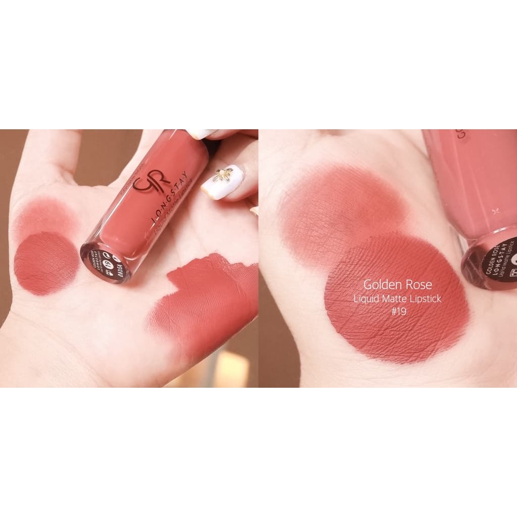 Golden Rose โกลเด้น โรส ลิปจุ่ม ลองสเตย์ ลิควิด แมท ลิปสติก Longstay Liquid Matte Lipstick รูปที่ 4