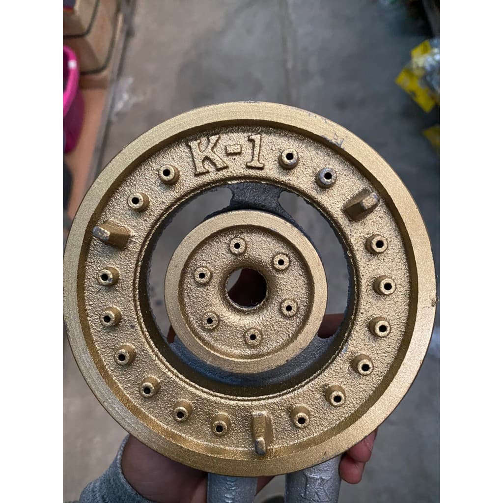 หัวเตาแก๊ส ทองเหลือง Lucky flame อะไหล่เตา แท้ 100% รูปที่ 9
