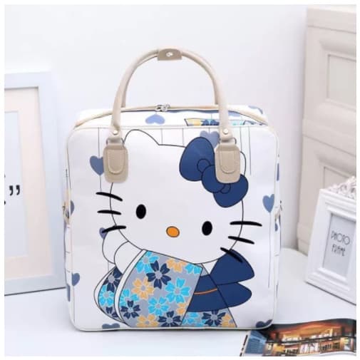 กระเป๋าเดินทาง กระเป๋าเดินทาง ลายการ์ตูนน่ารัก hello kitty 07 กระเป๋าเดินทางกันน้ำขนาดใหญ่ลายการ์ตูนน่ารัก รูปที่ 2