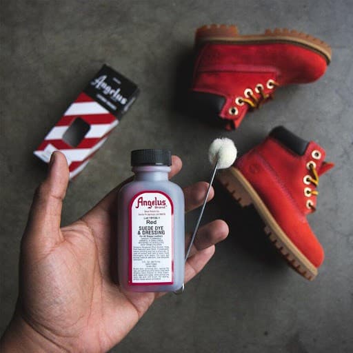 Angelus Suede Dyes สีย้อมหนังกลับ ขวดใหญ่ ขนาด 3oz usa แท้ รูปที่ 4
