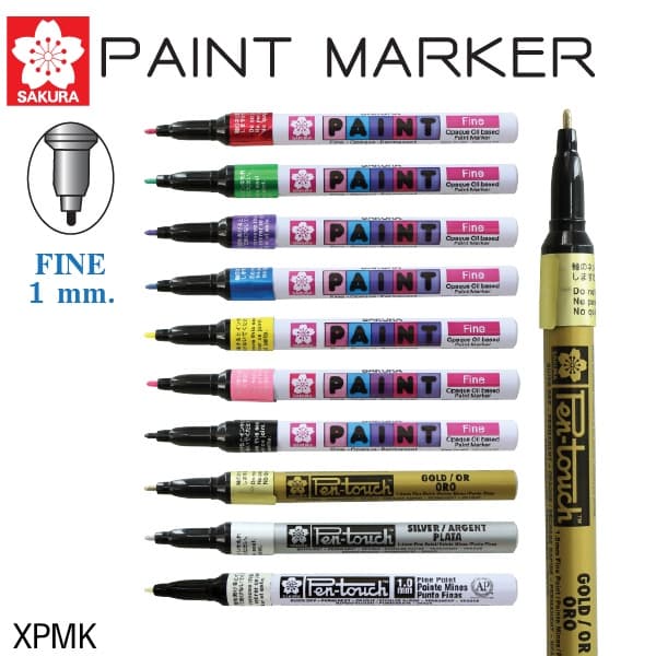 ปากกาเพ้นท์ Sakura Pentouch / Paint Fine 1.0 มม. รูปที่ 1