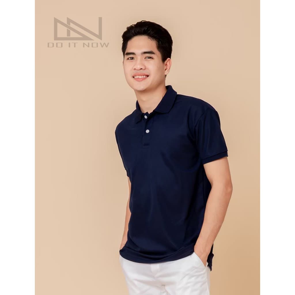 เสื้อโปโลแขนจั๊ม สีกรม By Doitnow สินค้าคุณภาพ จากแห่งผลิตโดยตรง!! รูปที่ 4