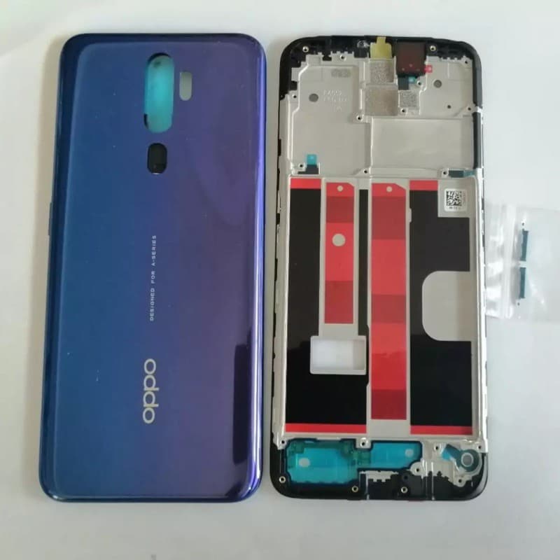 บอดี้Oppo A5 2020 /A9 2020 เคสกลาง+ฝาหลัง ใหม่ คุณภาพสวย พร้อมชุดเครื่องมือ Body ฝาหลังOppo A5 2020 รูปที่ 1