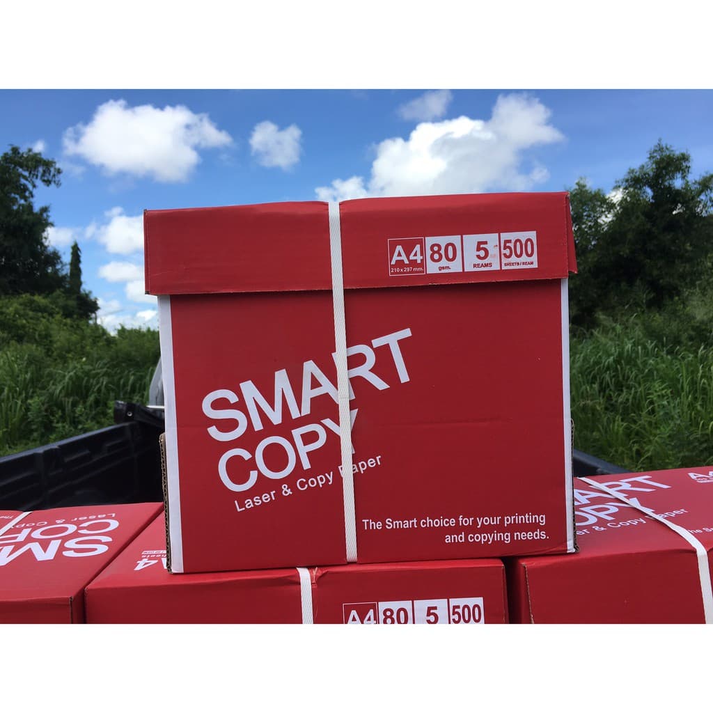 SMART COPY กระดาษถ่ายเอกสาร 80 แกรม ขนาด A4 บรรจุ 5 รีม รีมละ 500 แผ่น รูปที่ 5