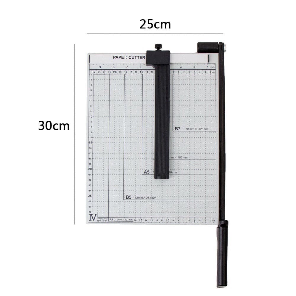 แท่นตัดกระดาษ เครื่องตัดกระดาษ ที่ตัดกระดาษA4 Paper Cutter ใบมีดคม อุปกรณ์สำนักงาน พร้อมสเกลวัดขนาดอย่างดี รูปที่ 7