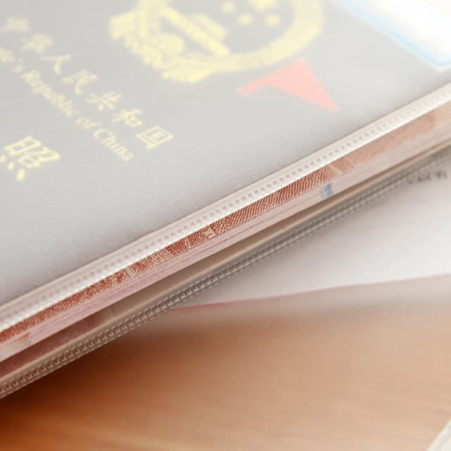 ปกพาสปอร์ต ซองใส่พาสปอร์ต เกรดดี กันน้ำ เคสพาสปอร์ต Passport ปกหนังสือเดินทาง ปกสมุด ออกใบกำกับภาษีได้ รูปที่ 7