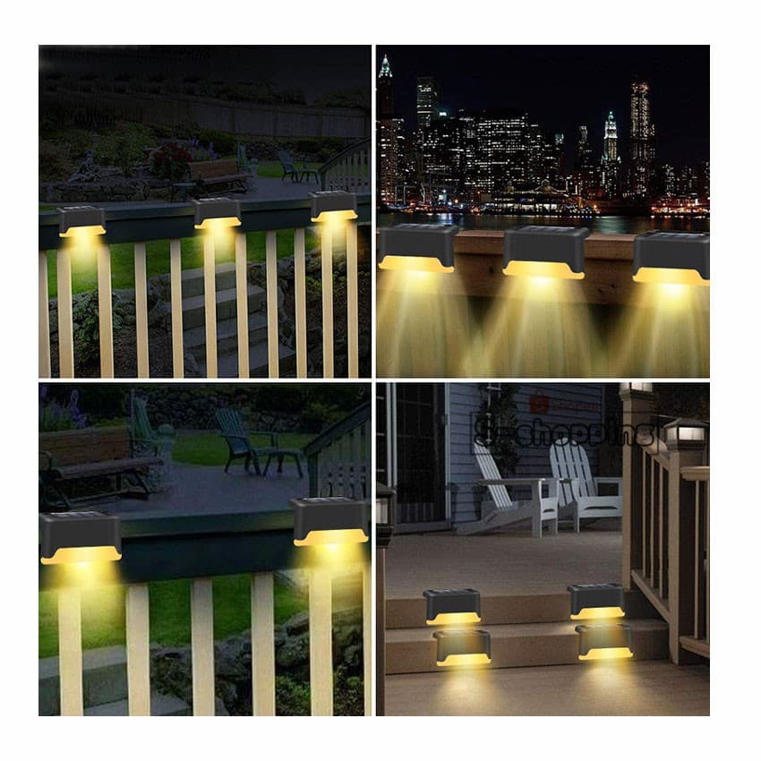 LTD1-Y ไฟเหลือง Solar light 1 LED ติดบันไดหน้าบ้าน รั้วบ้าน เพิ่มความสวยงาม รูปที่ 4