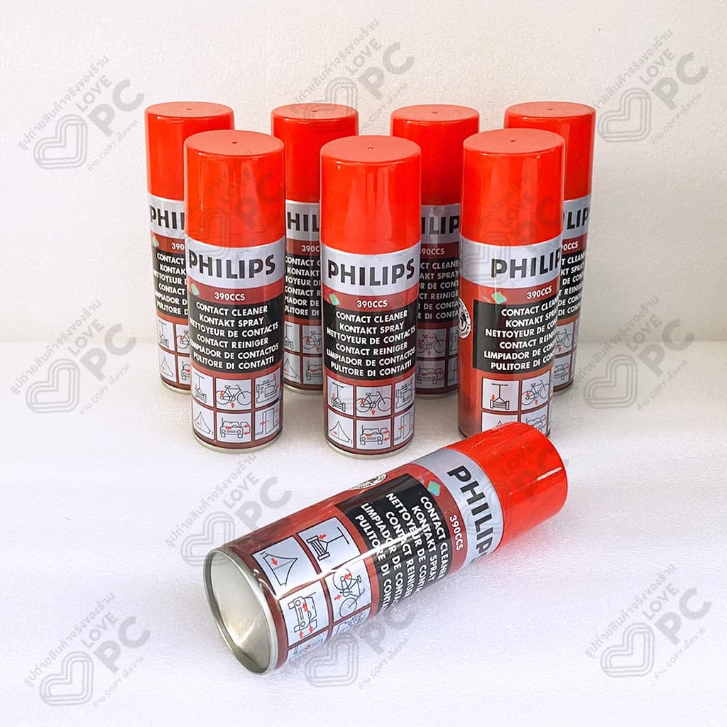 ของแท้ Philips 390CCS Contact Cleaner ขนาด 200ml. สเปรย์น้ำยาทำความสะอาดแผงวงจร อเนกประสงค์ รูปที่ 2