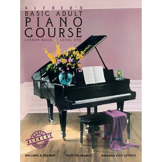 หนังสือเรียนเปียโน Alfred Basic Adult Piano Course Lesson Book 1-3 รูปที่ 2