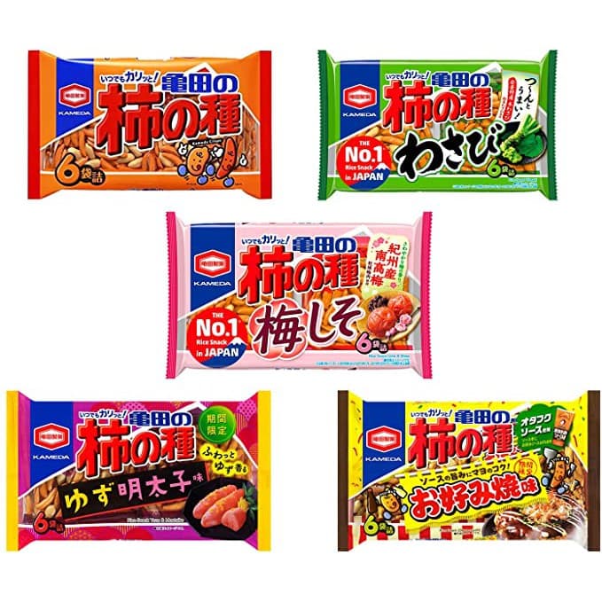 ขนมข้าวอบกรอบญี่ปุ่น KAMEDA Kaki no Tanerice snack ขนมข้าว คาคิโนะ ของว่าง คาเมดะ จากญี่ปุ่น รูปที่ 5