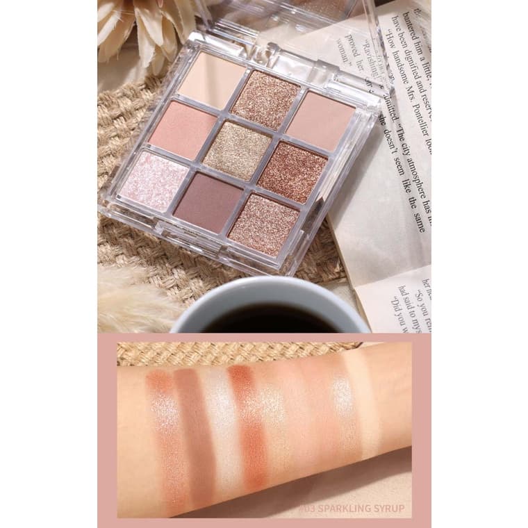 MEILINDA Glitter Shot Shadow พาเลทท์อายแชโดว์ รูปที่ 6