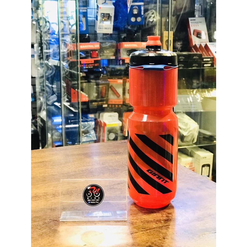 New!!! กระติกน้ำจักรยาน Giant Double Spring 600&750cc. BPA-free จุกระบบใหม่ น้ำพุ่งแรงขึ้น 50 % สินค้าบริษัท รูปที่ 6