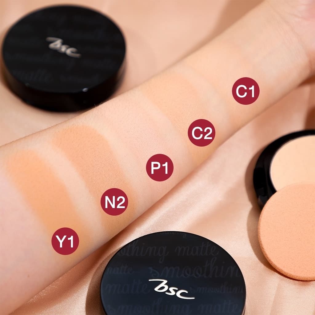 BSC SMOOTHING MATTE POWDER SPF 20 PA++ รูปที่ 8