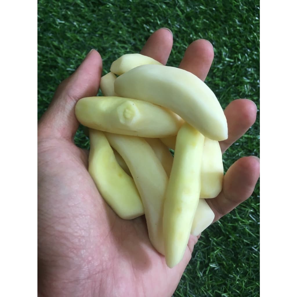 ขมิ้นอ่อน/ขมิ้นขาว ปอกเปลือก - ผักผลไม้สดใหม่ รูปที่ 2