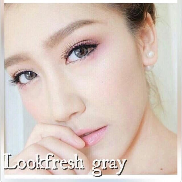 คอนแทคเลนส์ขนาดมินิBrown / Gray Mari Gaezz Secret รูปที่ 7