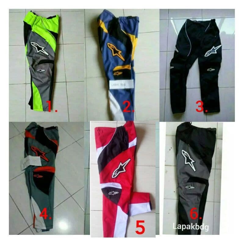 กางเกงวิบาก มอเตอร์เทรล ไบค์เกอร์ ทาราส ของแท้ 1 ชิ้น รูปที่ 1