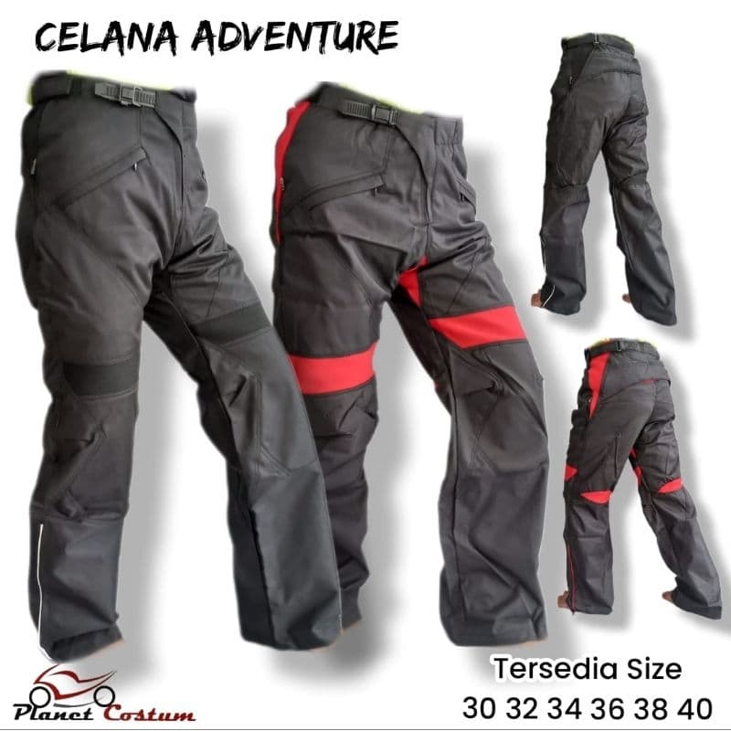 PCCL1 กางเกงทัวร์ริ่งการผจญภัยรุ่น cordura ล่าสุด วัสดุกันลม รูปที่ 1