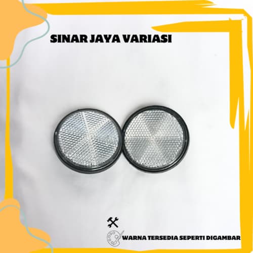 MATA YAMAHA FAZIO LOCATION PLATE BRACKET SET CAT EYE FAZIZIO CAT EYE RESERCTOR LAMP รูปที่ 8