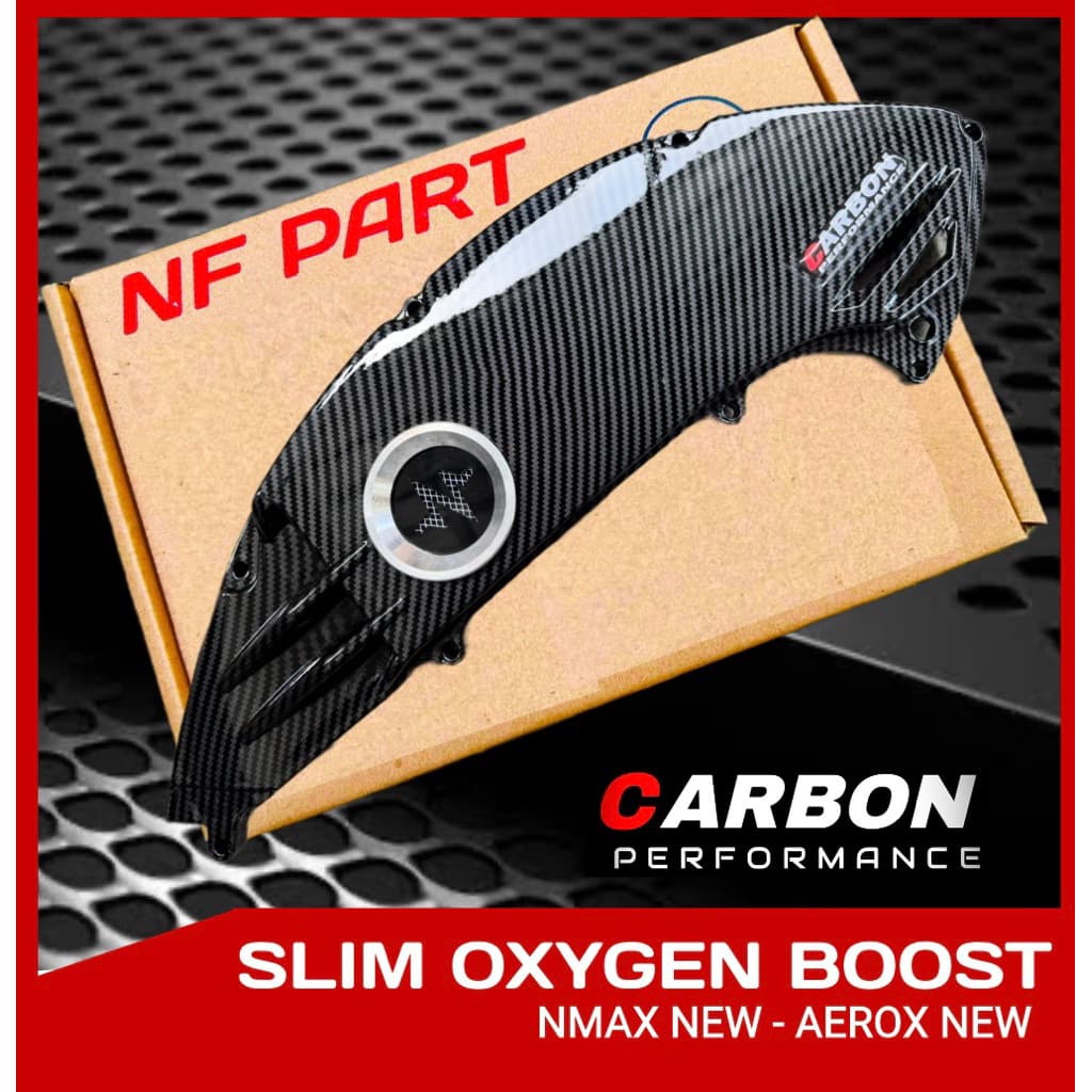 CARBON SLIM AIR FUNNEL NMAX ใหม่ 2020-2024 CARBON NMAX NEO - SLIM Nmax ใหม่ NMAX NEO กรวยลมบาง รูปที่ 3