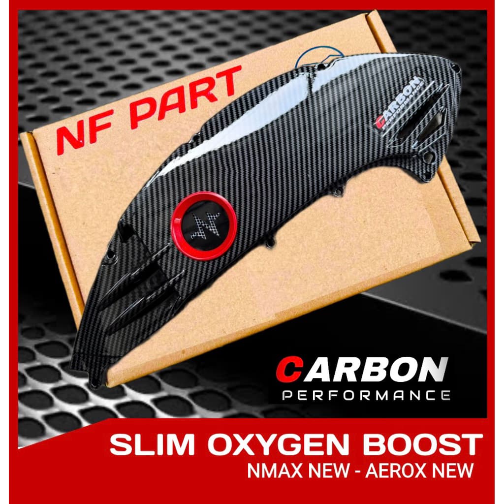 CARBON SLIM AIR FUNNEL NMAX ใหม่ 2020-2024 CARBON NMAX NEO - SLIM Nmax ใหม่ NMAX NEO กรวยลมบาง รูปที่ 2