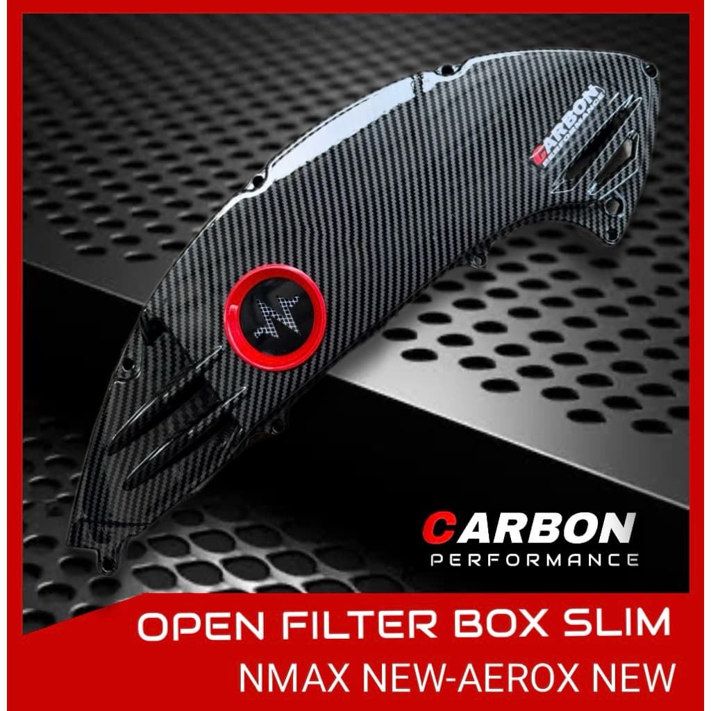 CARBON SLIM AIR FUNNEL NMAX ใหม่ 2020-2024 CARBON NMAX NEO - SLIM Nmax ใหม่ NMAX NEO กรวยลมบาง รูปที่ 5