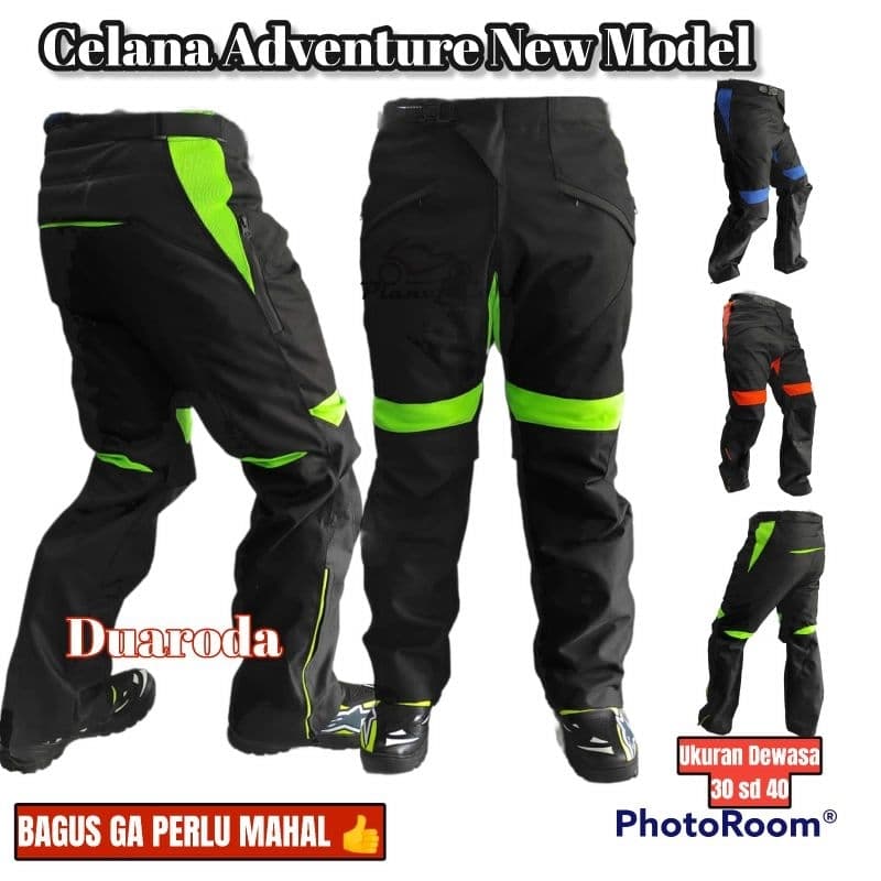 PCCL1 กางเกงทัวร์ริ่งการผจญภัยรุ่น cordura ล่าสุด วัสดุกันลม รูปที่ 8