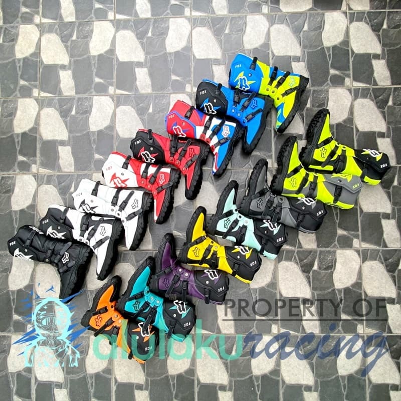 LOKAL SV Motocross MX Trail Boots Local Premium คุณภาพดีที่สุด - M5 รูปที่ 2