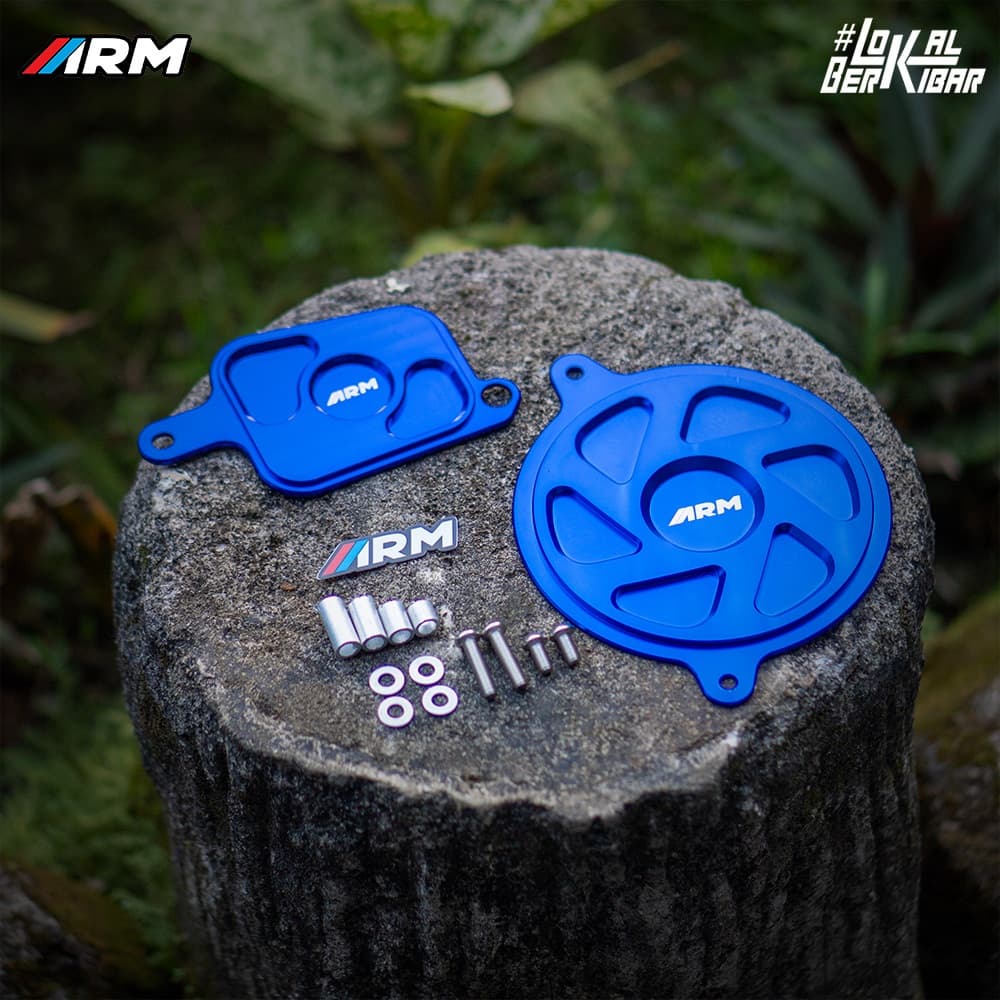 ARM ARUMI COVER CVT AEROX NEW NMAX ใหม่ ALUMINIUM รูปที่ 1