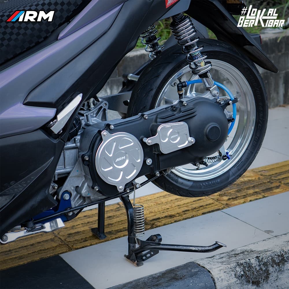 ARM ARUMI COVER CVT AEROX NEW NMAX ใหม่ ALUMINIUM รูปที่ 3