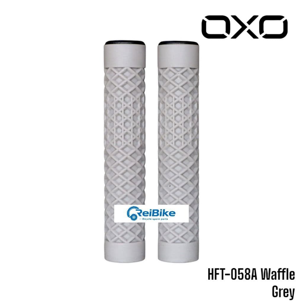 ปลอกแฮนด์ oxo BMX fixie HFT-508 ด้ามจับสไตล์วาฟเฟิลพร้อมฝาปิดปลาย รูปที่ 3