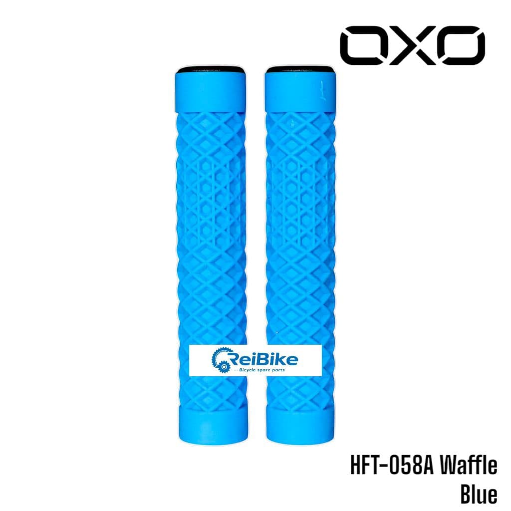 ปลอกแฮนด์ oxo BMX fixie HFT-508 ด้ามจับสไตล์วาฟเฟิลพร้อมฝาปิดปลาย รูปที่ 4