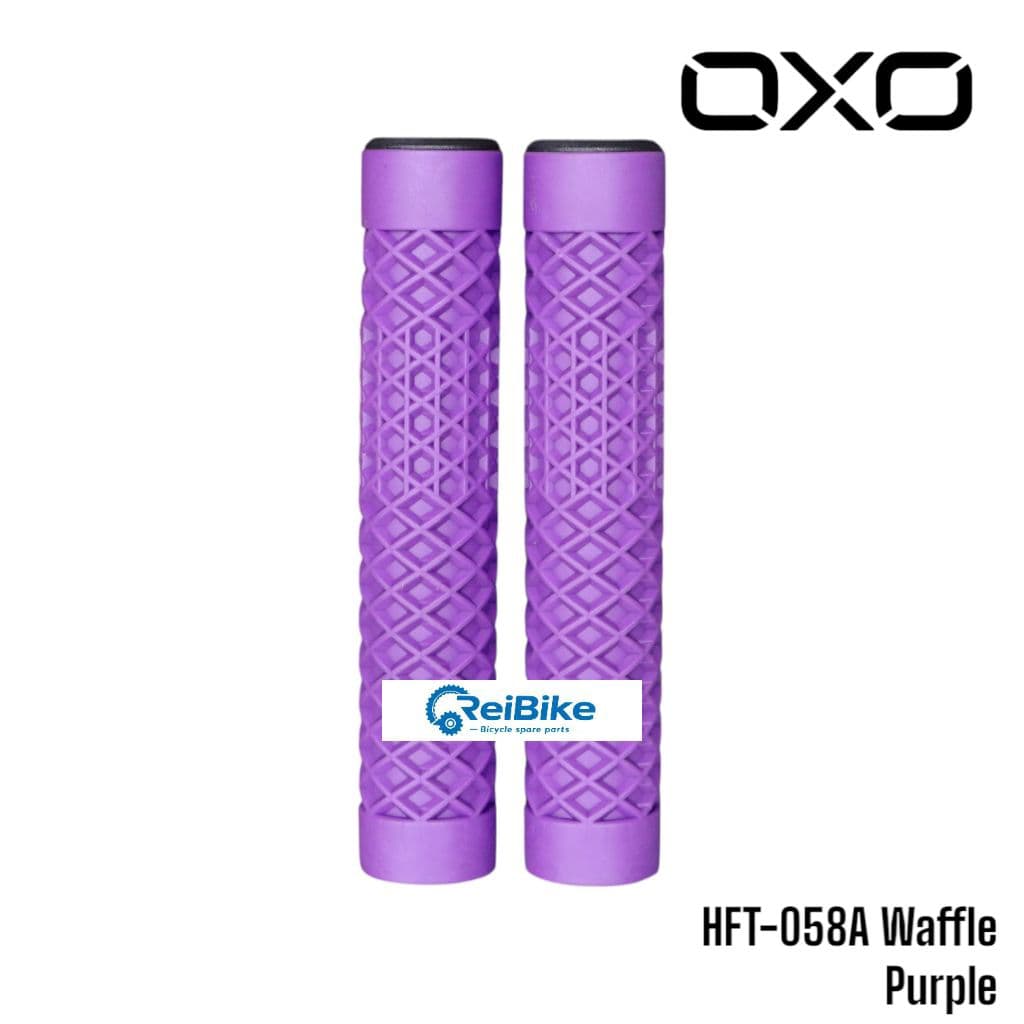 ปลอกแฮนด์ oxo BMX fixie HFT-508 ด้ามจับสไตล์วาฟเฟิลพร้อมฝาปิดปลาย รูปที่ 8