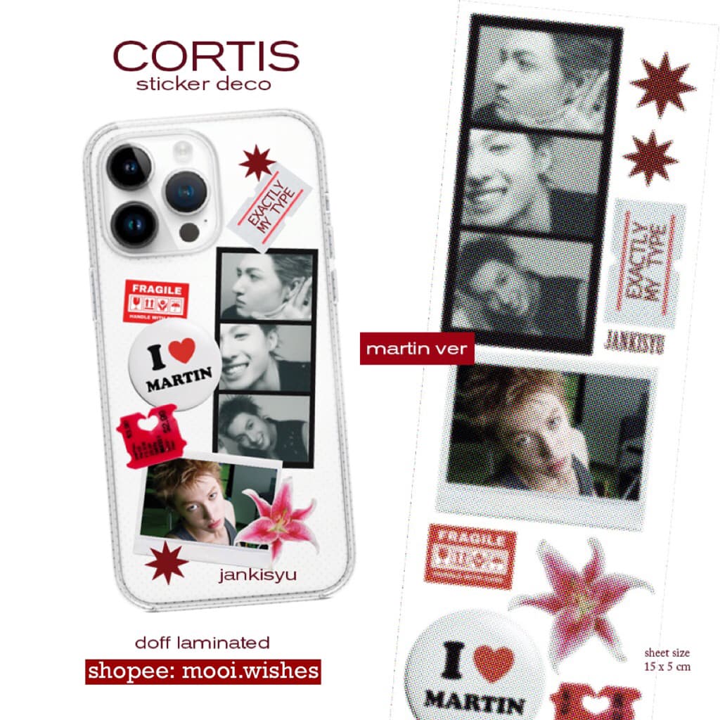 My Type Deco กันน้ําแล็ปท็อป Handphone Journaling สติกเกอร์ รูปที่ 1