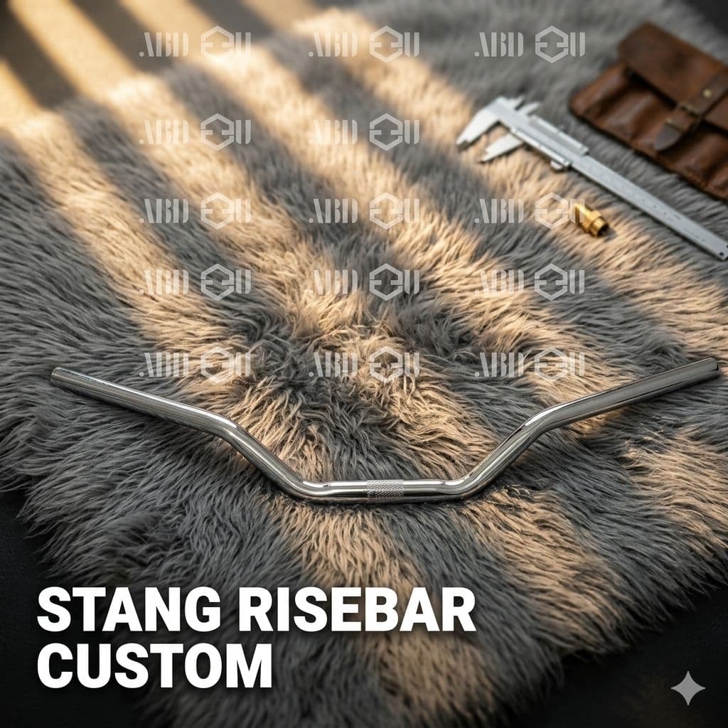CUSTOM RISEBAR BIKE HANDLEBAR 22.2 mm FIXIE COMMUTER BIKE FEDERAL UNIVERSAL FOLDING BIKE รูปที่ 6