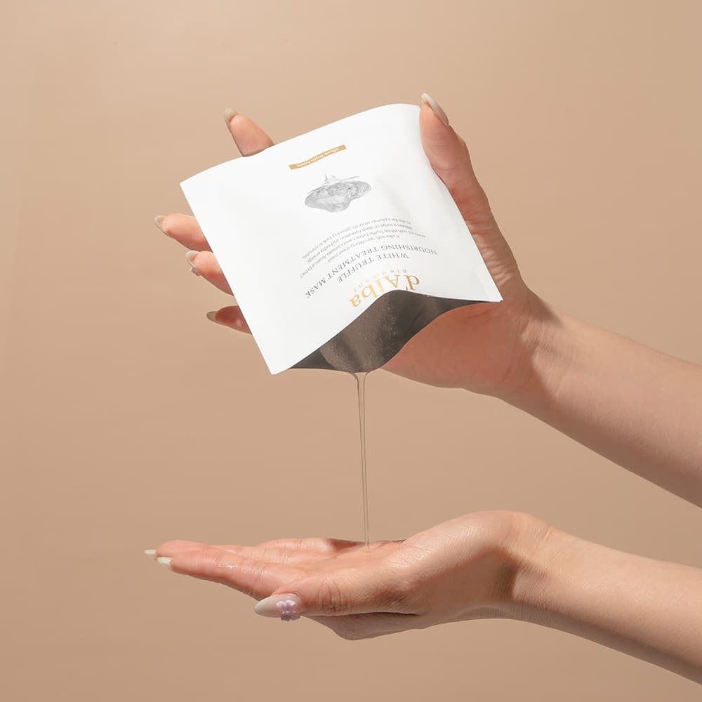 d'Alba White Truffle Nourishing Treatment Mask 1PC & 5 PCS in 1 PACK ดัลบา ไวท์ ทรัฟเฟิล นอริชชิ่ง ทรีทเมนท์ มาส์ก รูปที่ 5