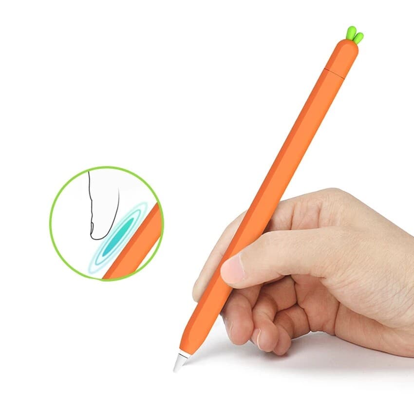 เคสซิลิโคน ลายแครอทน่ารัก สําหรับ Apple Pencil 1/2 Skin รูปที่ 4