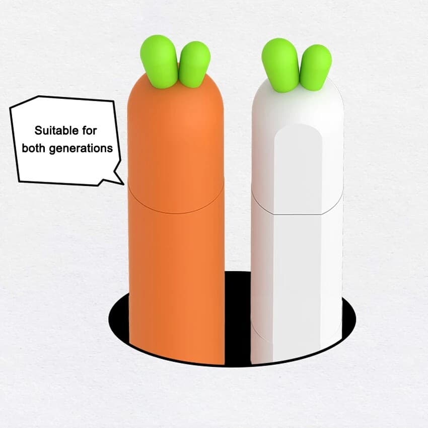 เคสซิลิโคน ลายแครอทน่ารัก สําหรับ Apple Pencil 1/2 Skin รูปที่ 6