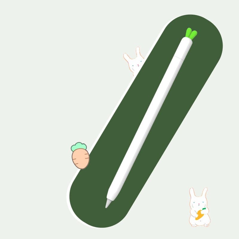 เคสซิลิโคน ลายแครอทน่ารัก สําหรับ Apple Pencil 1/2 Skin รูปที่ 9